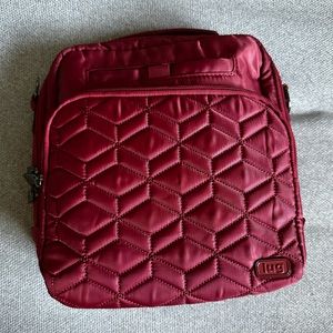 EUC Lug Ranger and Rodeo Wallet Set - Rosewood Red